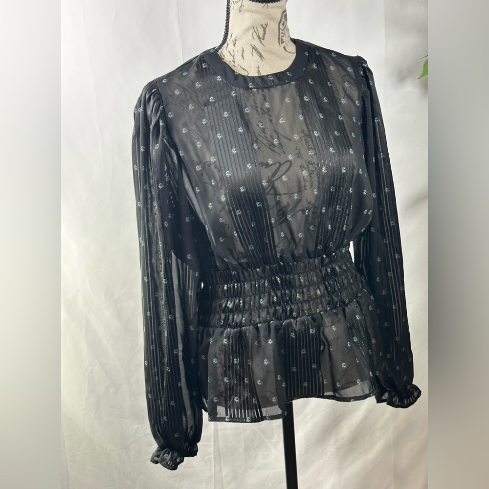 Melrose and Market Black Blouse - Picture 9 of 11